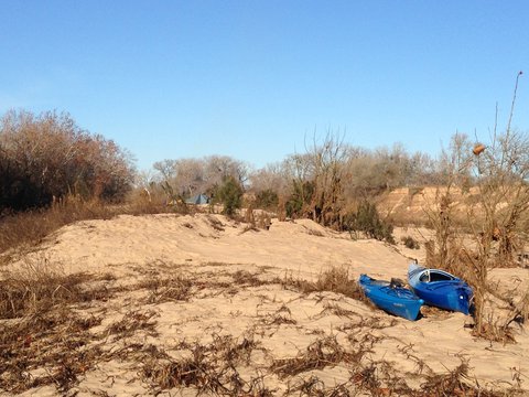 Island north of LaGrange