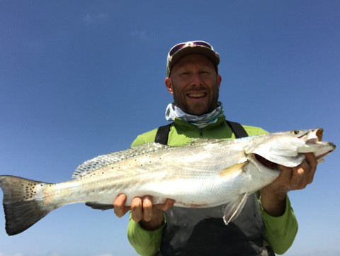 Gator Sea Trout on Walk the Dog Weedless Lures TroutSupport Baffin Bay 28.jpg