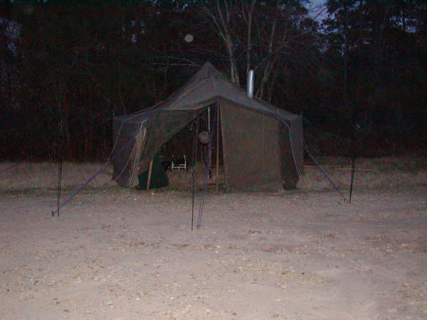 Conroe (national forest) directly across from Scott's ridge (other side of the lake from the launch).