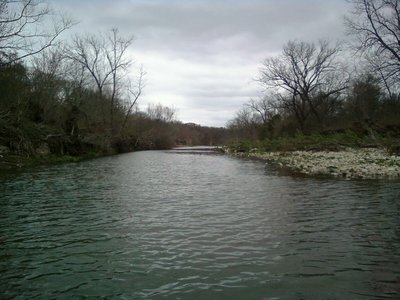 Lookin down creek...