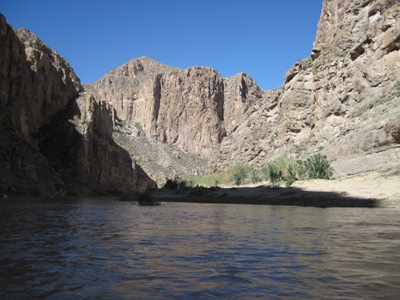 We enter Boquillas Canyon.