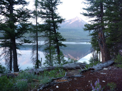 mountain view at Pettit lake