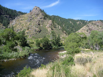 Between Fort Collins and Walden Colorado